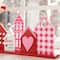 Glitzhome® 16" Valentine's House Wooden Table Decor